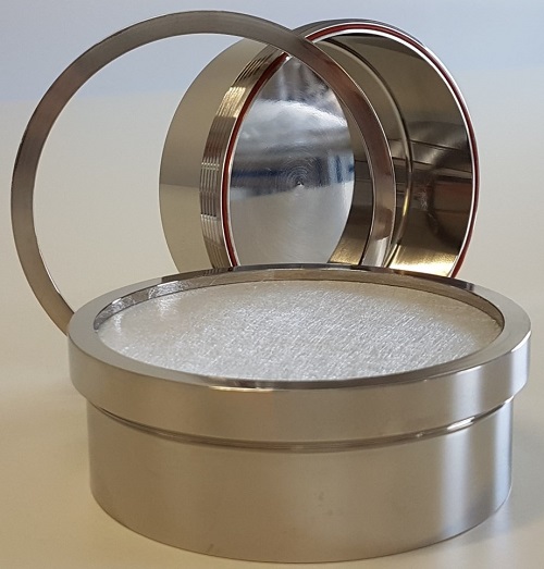 Teclen® Lyoprotect® Stainless Steel Cup VS, vriesdrogen, farmaceutische API's, serienummer, autoclaaf sterilisatie, aseptische productie, GMP-richtlijnen, hydrofoob membraan, afdichting, siliconen O-ring, duurzaamheid